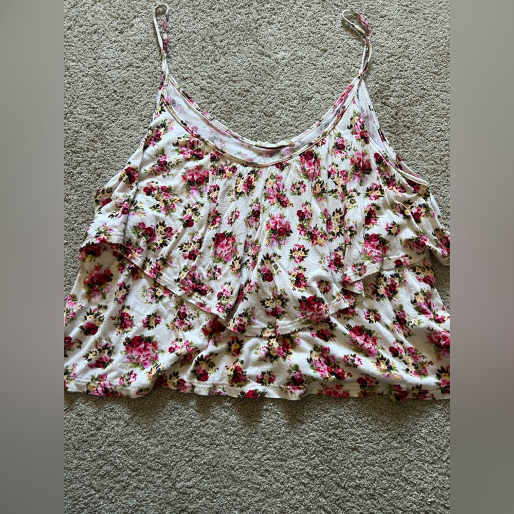 Floral Print Women's Top